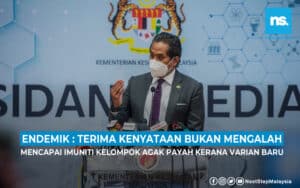 Endemik : Terima kenyataan, bukan bererti mengalah - Khairy