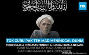 Ulama Kedah, Tok Guru Pak Teh Mad meninggal dunia