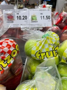 Penting baca label sebelum membeli buah, elak beli buah dari 2 negara ini