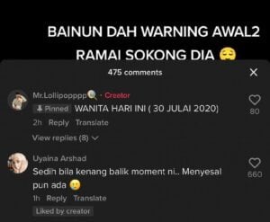 'Ramai sokong saya' sesuatu terbongkar semasa temu bual Siti Bainun