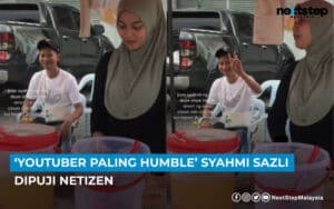 'Youtuber paling humble' Syahmi Sazli dan isteri dipuji netizen