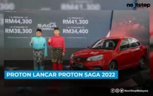Keluaran terbaru Proton Saga 2022 lebih 'sporty'
