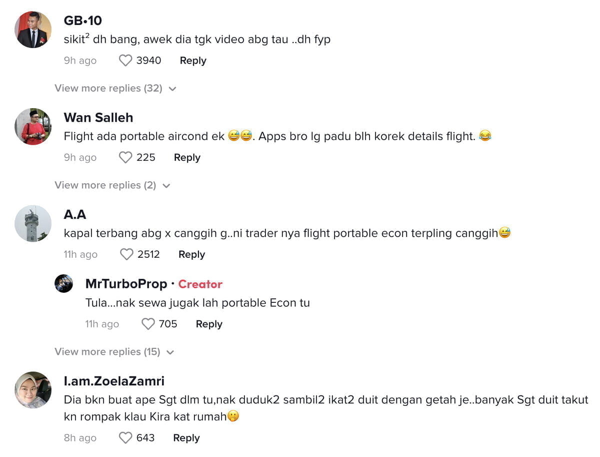 KANTOI! Geng Forex tayang duit, bergaya "acah-acah" naik private jet. Sekali individu dedahkan kisah sebenar pesawat tak bergerak. Baru-baru ini orang ramai berasa geli hati apabila melihat sekumpul pemuda mempromosikan kelas Forex dengan mempamerkan gaya hidup mewah dengan menaiki jet peribadi, deretan kereta mewah, serta wang tunai penuh satu beg bagasi.