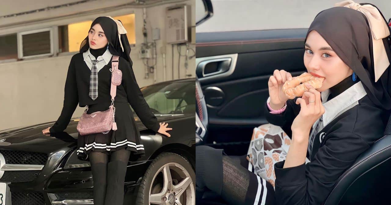 Penyanyi Masya Masyitah buat mata netizen terbeliak lagi. Tengoklah apa yang dipakai kali ini. Masya Masyitah penyanyi muda yang sebelum ini terkenal dengan pelbagai gaya fesyen yang unik dan kontroversi dilihat terus mencuri perhatian.