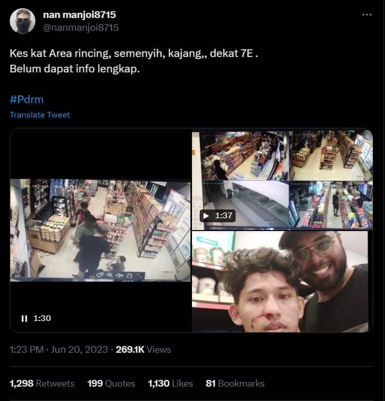 Remaja diajak selfie selepas dipukul tanpa sebab. Rupa-rupanya ini puncanya