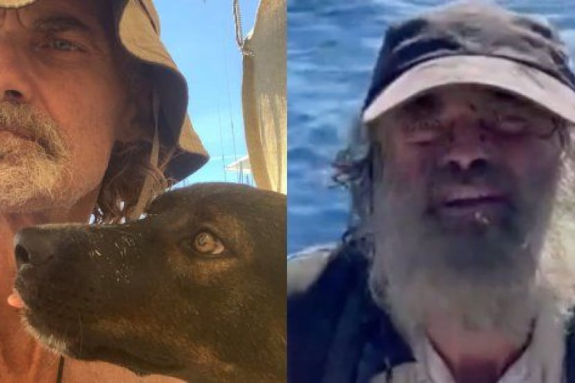 3 bulan terkandas di laut, lelaki dengan anjing ini dah macam kisah ashabul kahfi. MIMPI ngeri lelaki ini berakhir dengan penamat yang baik.Begitulah kisah yang dilalui Tim Shaddock, 51, seorang warganegara Australia yang terkandas di lautan terbuka selama tiga bulan.Shaddock menghabiskan hari-harinya dengan berikhtiar untuk meneruskan hidup di tengah Lautan Pasifik bersama anjing peliharaannya, Bella, sementara menunggu penyelamat tiba untuk membawa mereka pulang.