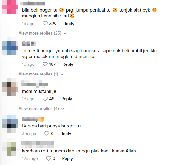 [VIDEO] Wanita terkejut beli burger dapat pakej ulat sampah 'bergedik-gedik' atas daging. Seorang wanita terkejut apabila burger daging yang di beli sebuah perhentian Rehat dan Rawat (R&amp;R) dipenuhi dengan ulat.