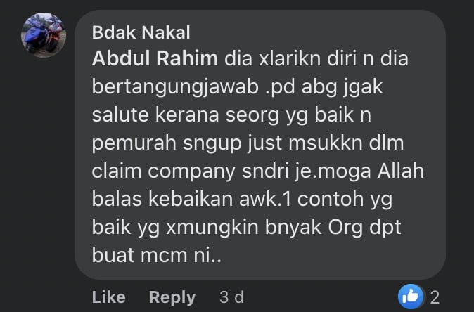 Tak perlu bertekak, pemilik Lamborghini ini tenang masih boleh tersenyum lihat kesan pelanggaran.Baru-baru ini tular satu insiden kemalangan yang boleh dikategorikan sebagai ‘satu dalam seribu’, di mana orang dilanggar dan pelanggar tenang selesaikan isu kemalangan dengan matang.
