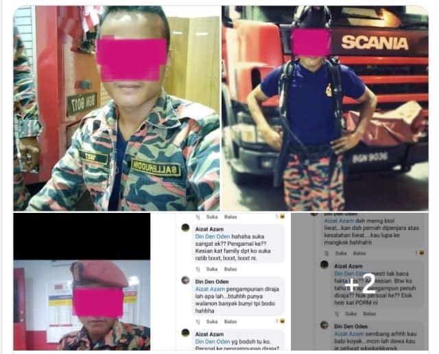 'Abam' bomba tular bukan kerana menyelamat tapi komen aib