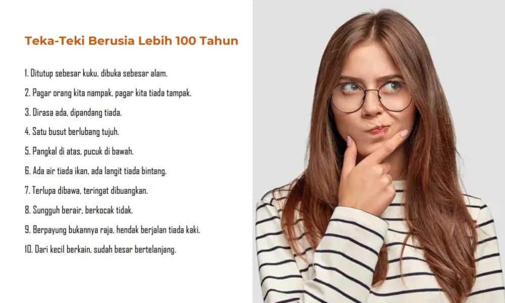Kalau betul anak Melayu, cuba jawab 20 tekateki berusia lebih 100