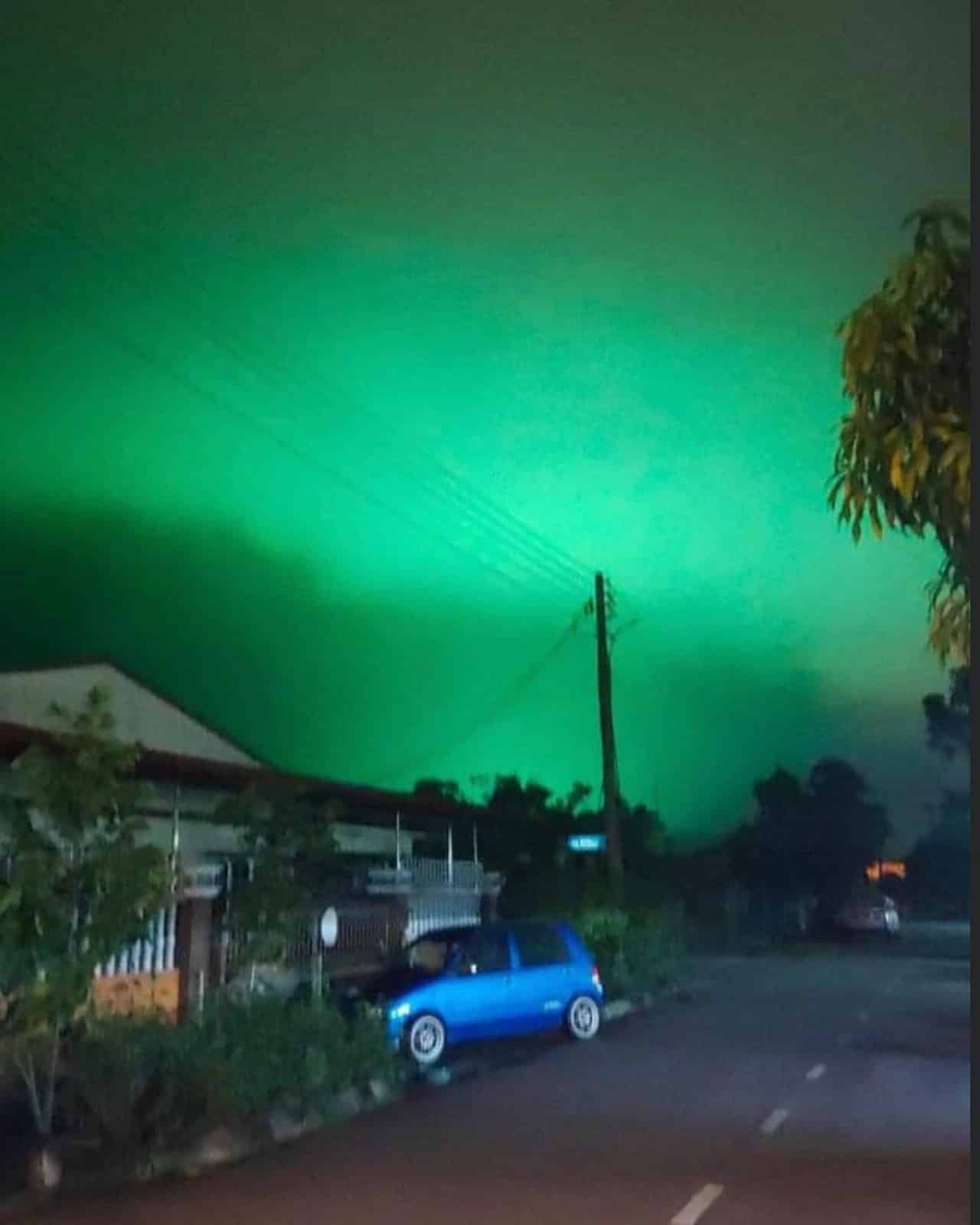 Selepas 'langit rosak' di Jerantut, fenomena hijau pula di Sungai Besar, banyak rahsia alam kita tak tahu