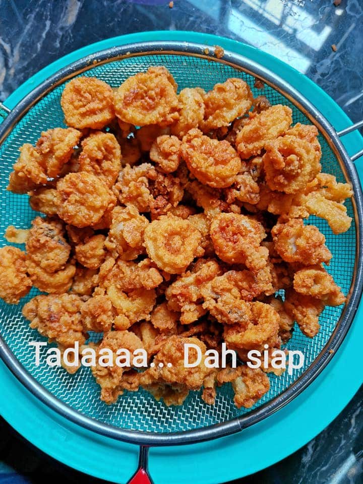 Mahal beli kat kedai, guna cara ini nak buat sotong celup tepung rangup macam kedai tepi pantai
