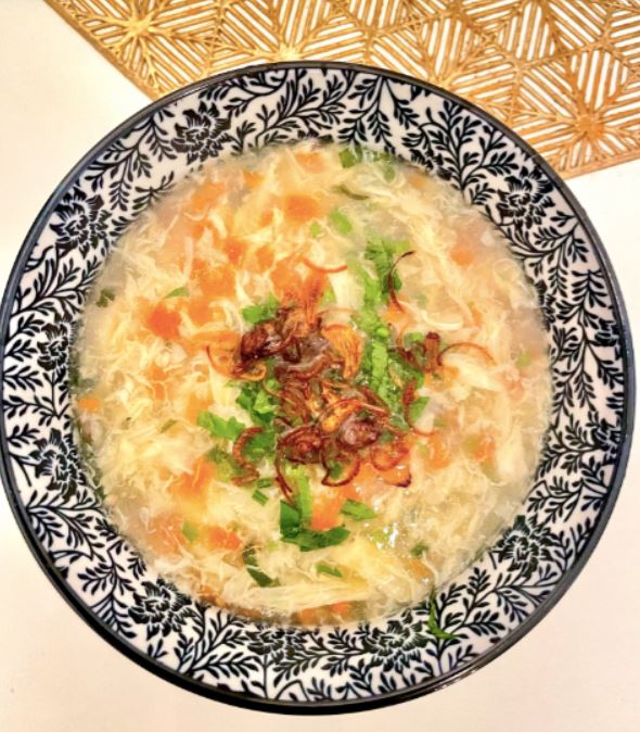 Siapa tak suka sup terlur versi Chinese, memang sedap pun, rupanya senang je nak buat