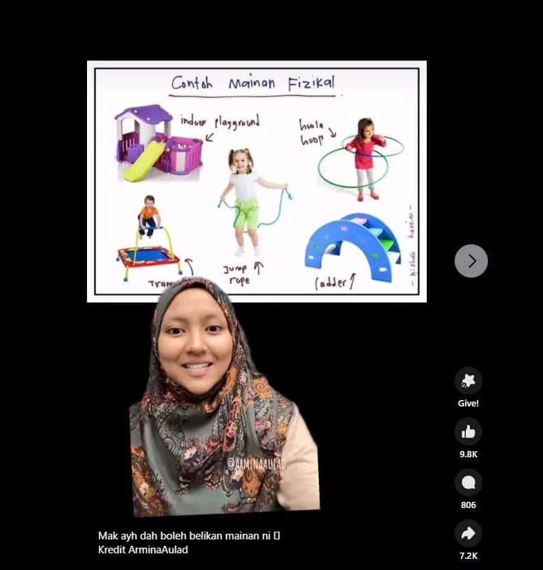 6 mainan ini berguna bagi anak anda cerdik, nombor 3 tu masa untuk abaikan telefon  