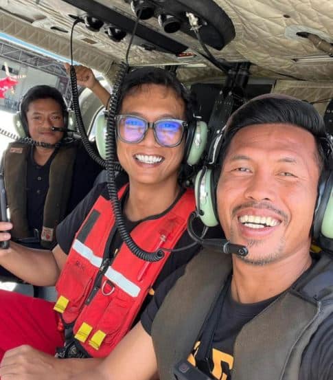 Ajak 'sesat dan terdampar' di pulau, mujur ada Shuib datang ambik dengan helikopter