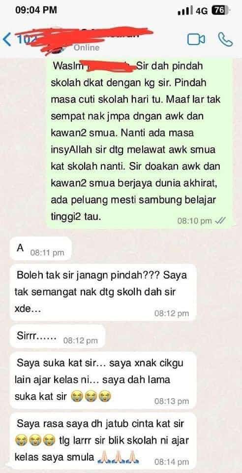 'Boleh tak sir jangan pindah?' - Luahan murid ini patut celikkan ibu bapa pantau anak-anak 