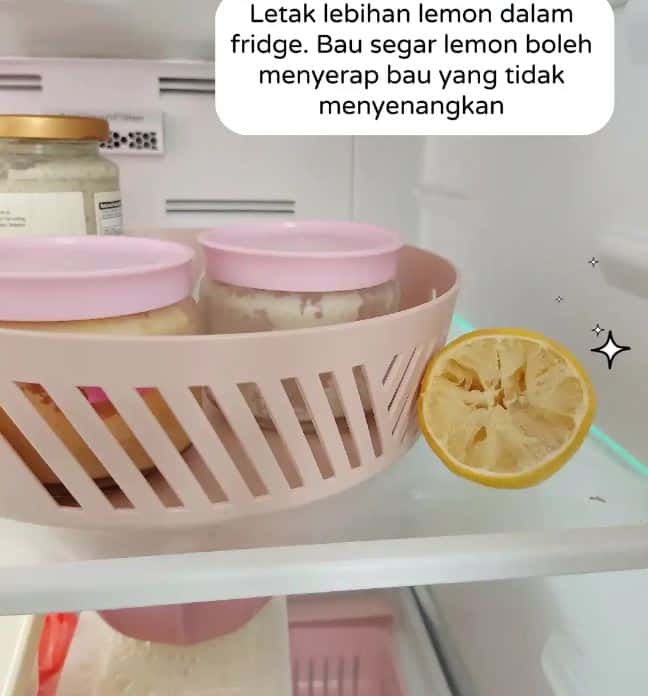 Lemon buah serba guna, bukan buat minum sahaja, siap boleh buat pengilat table top