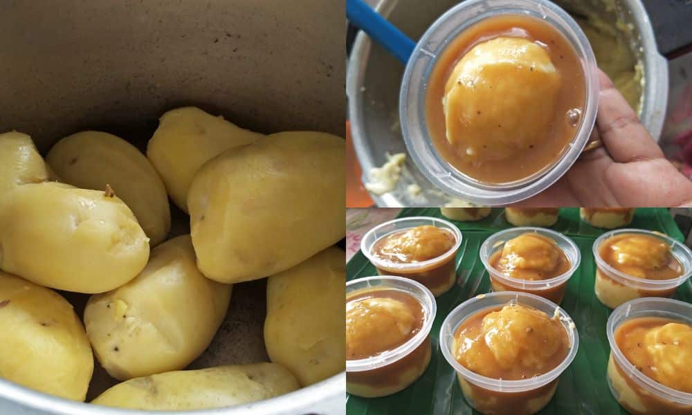 Berbaloi buat sendiri! resipi kentang putar mudah & 'creamy' jadi rebutan anak
