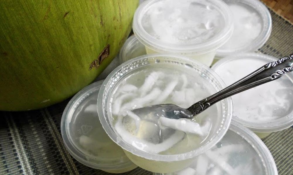 Cara mudah buat jeli kelapa muda, sesuai basahkan tekak musim panas ini 