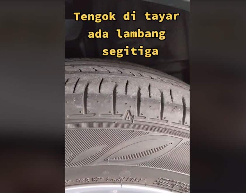 Hanya guna duit 10 sen untuk cek tayar kenderaan okay ke tidak