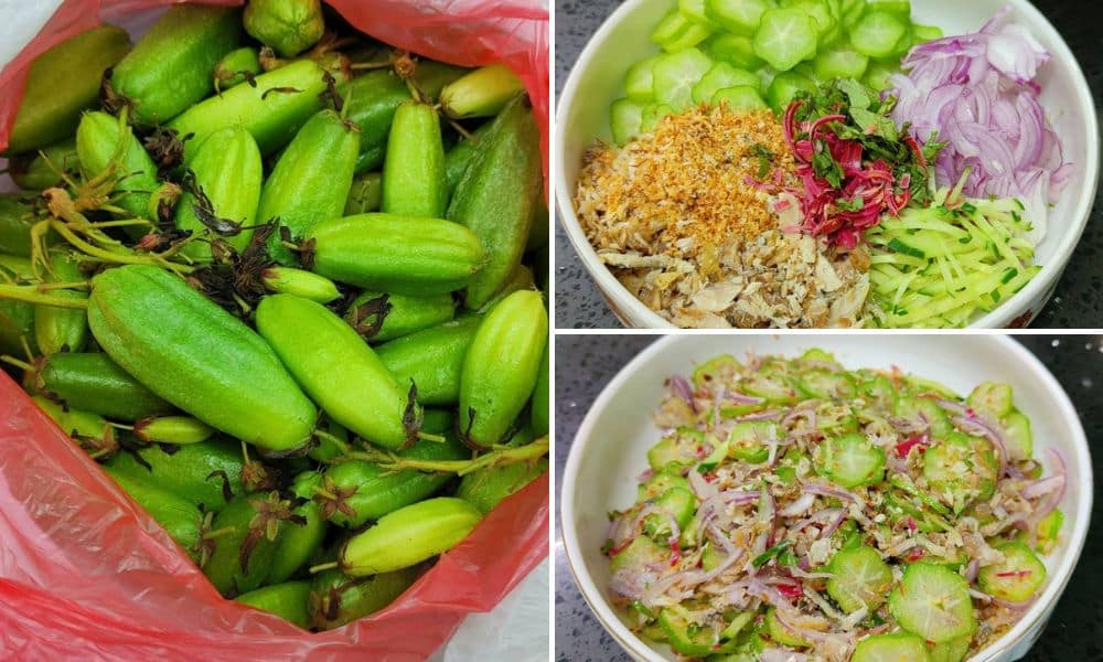 Kerabu belimbing buluh campur budu & isi ikan, hidangan simple untuk juadah berbuka