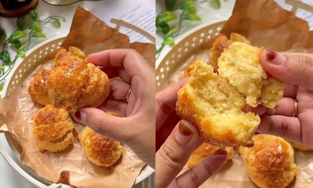 Paling 'fav'! Resipi 'honey butter biscuits' ala texas, bahan pun mudah sahaja