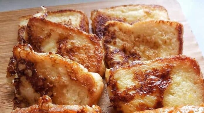 Roti telur menu sarapan keluarga, sekejap je confirm habis