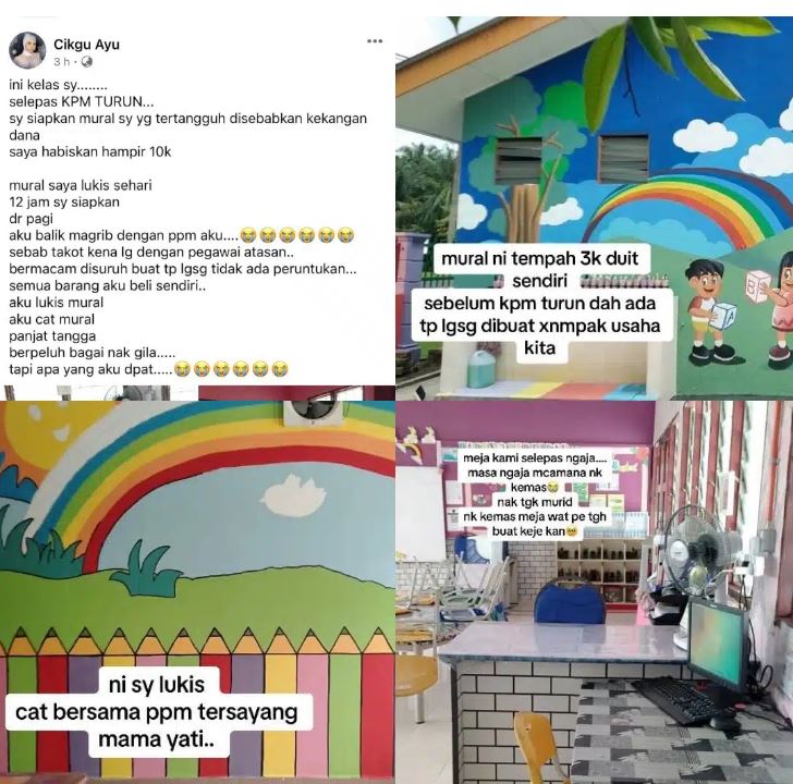 Seakan - akan menindas dirinya, Cikgu Ayu dedah masih dikacau pegawai atasan busuk hati