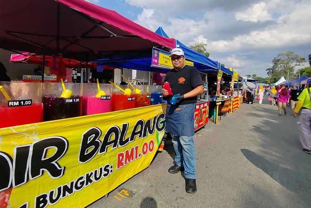 Air balang dengan harga RM1 licin setiap hari 