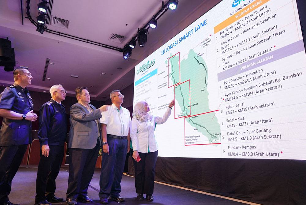 Bantu suraikan kesesakan, PLUS aktifkan Smartlane di 19 lokasi 'hotspot'