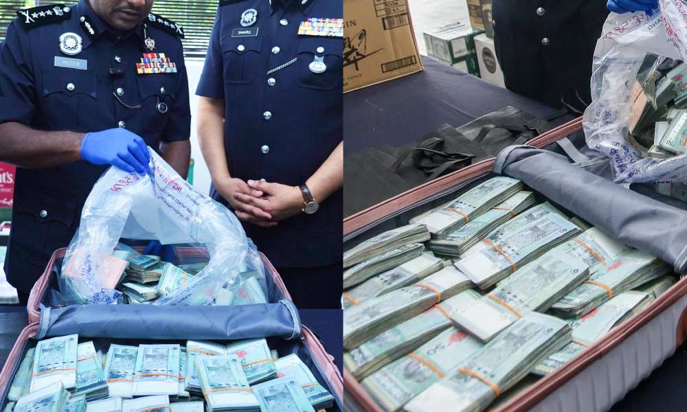 Dah dekat raya ke mana tuan punya beg berisi duit RM500000 ini pergi