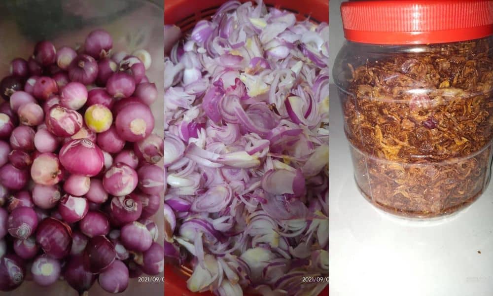 Ikut petua tradisional ini agar bawang goreng lebih 'crispy' & tahan lama