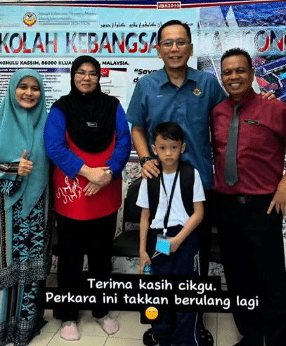 "Kau ni mabuk eh? Tindakan Shahrol Shiro silap hantar anak ke sekolah bikin netizen dekah