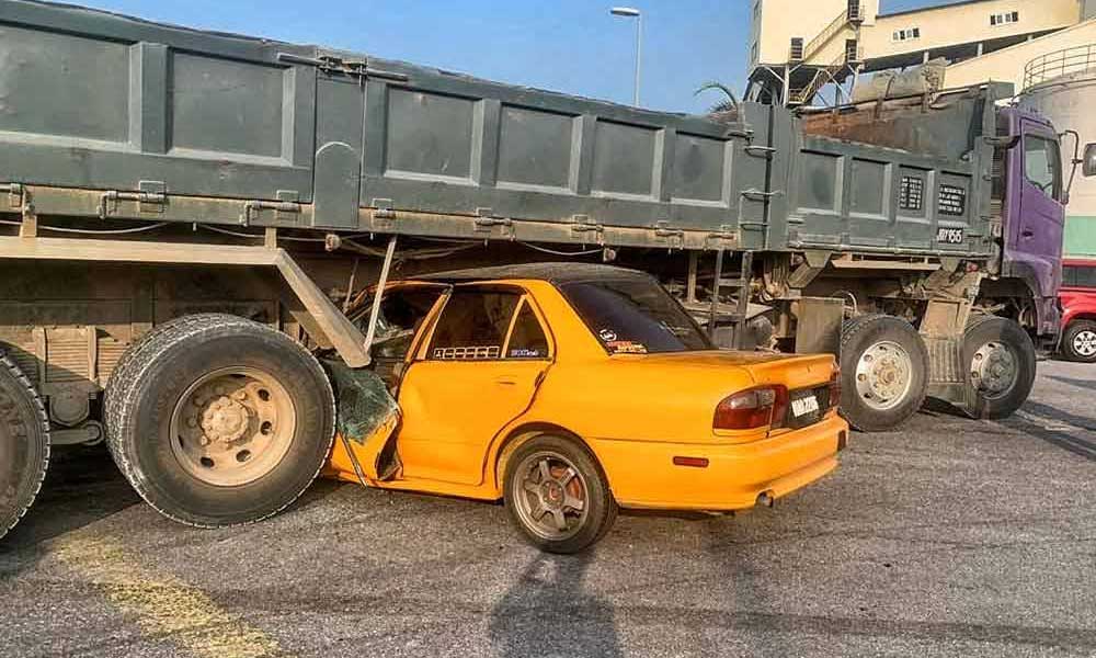 Lelaki maut, kereta rempuh treler