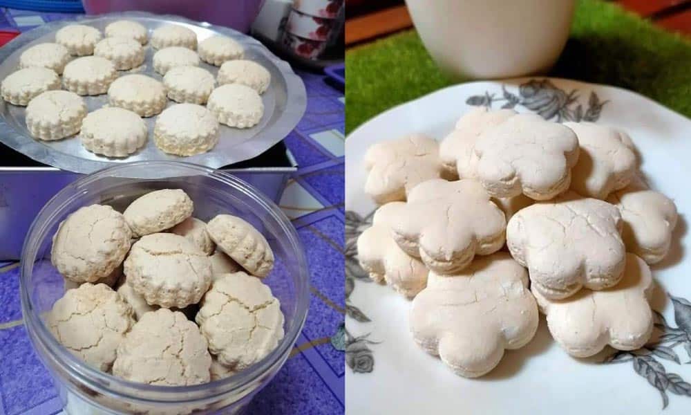 Rangup & cair di mulut, resipi biskut bangkit jadi pilihan ramai di pagi raya