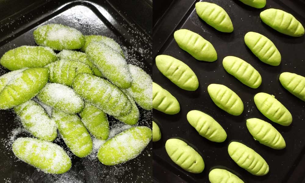 Resipi biskut raya ulat bulu rapuh, rangup cair di mulut