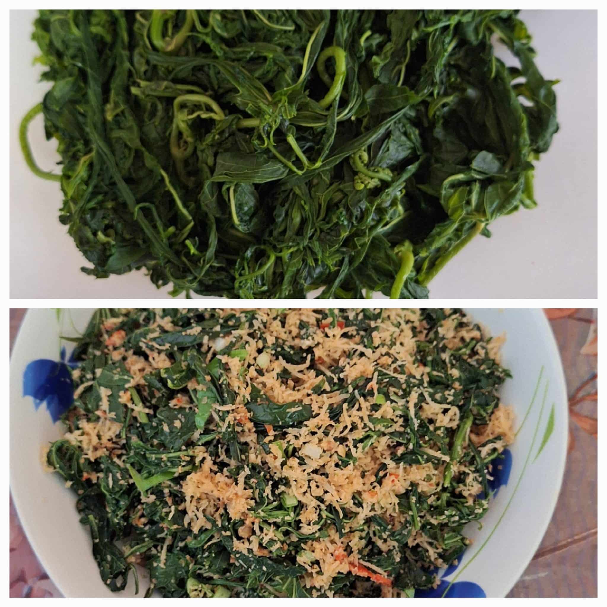 Rupanya kena buat macam ni barulah pucuk ubi kekal segar cantik 