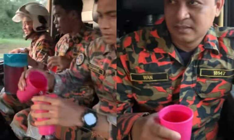 Tabik Spring Ini rupanya suasana berbuka puasa abang bomba, ramai tabik spring wira ...