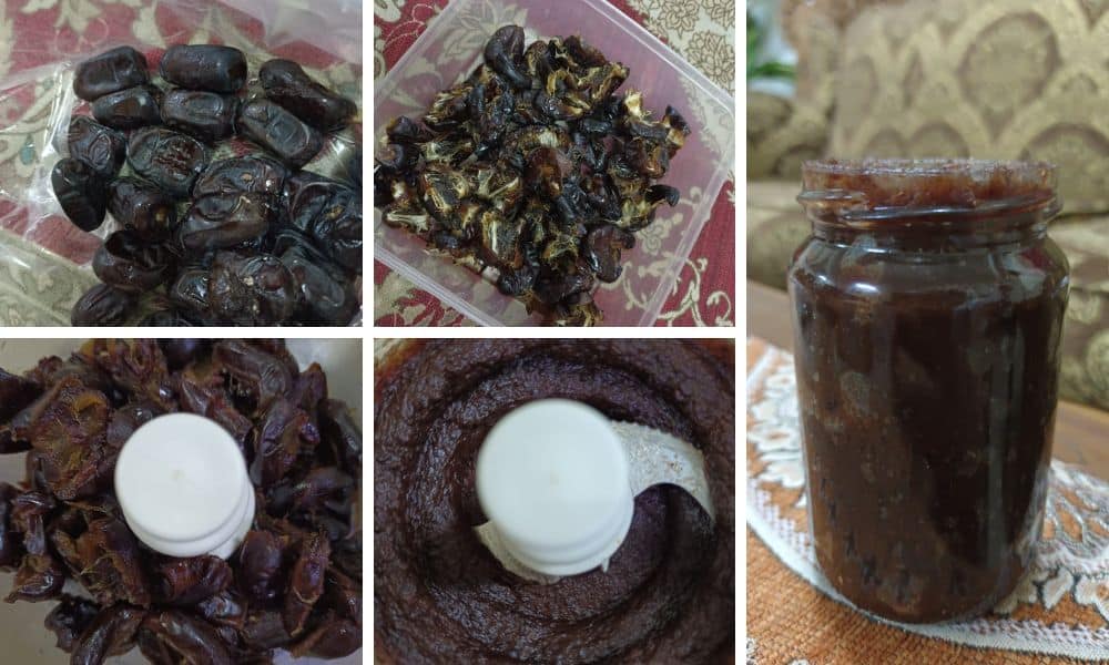 Tak mahu sahur makanan berat, boleh cuba buat pati kurma, campur susu boleh terus minum