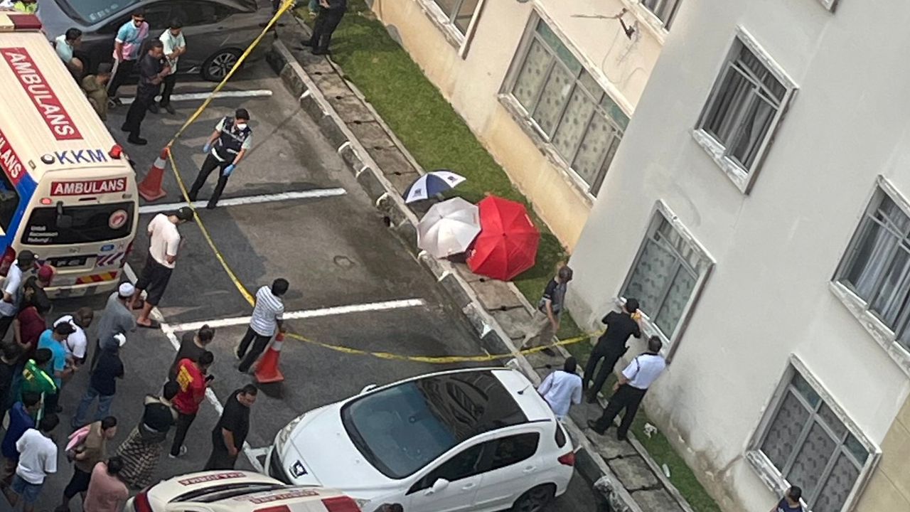 Tragis! Anak maut dari tingkat 16, ibu tak sempat capai sebelum jatuh