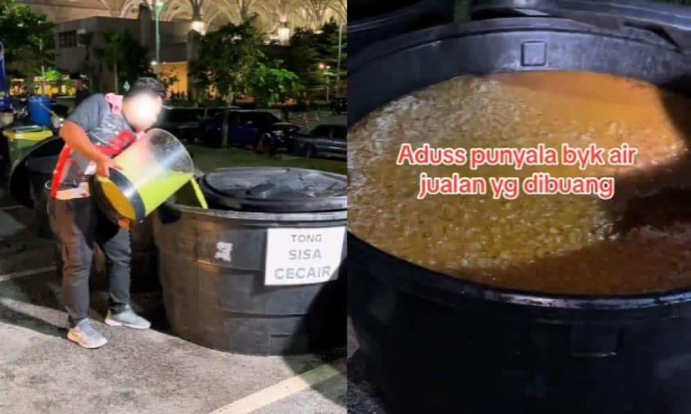 Warga maya geram tengok realiti sebenar peniaga buang air balang tak terjual dalam longkang