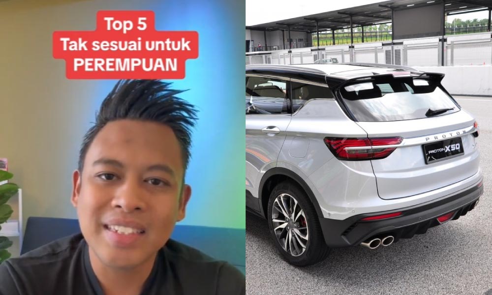 Ini 5 kereta yang orang perempuan tak sesuai pakai