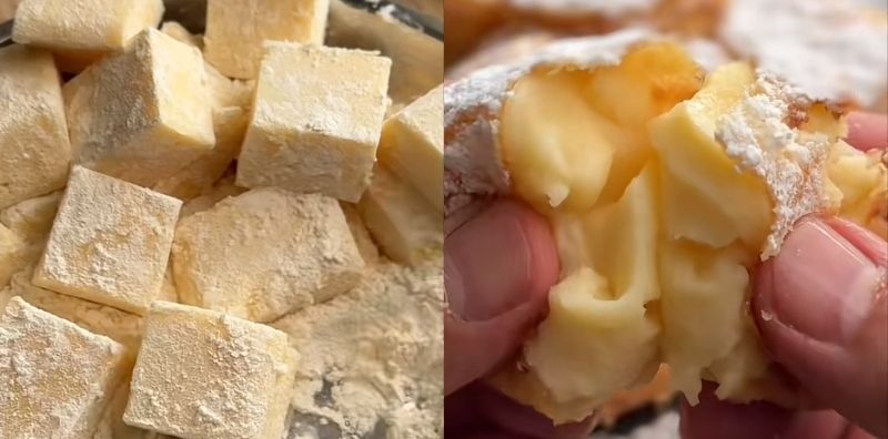 Aneh tapi sedap! Jom buat susu goreng, kudapan orang Itali