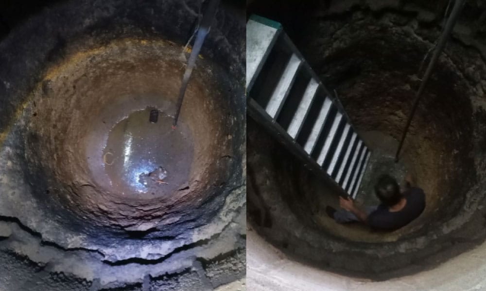 Bergelut dengan cuaca panas terik di Kelantan, individu terpaksa gali lumpur & buang selut