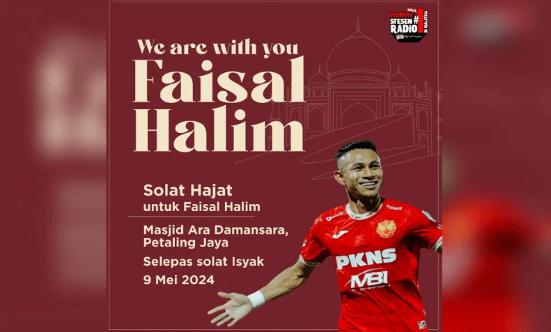 Hot FM anjur solat hajat untuk Faisal Halim, semua dijemput hadir