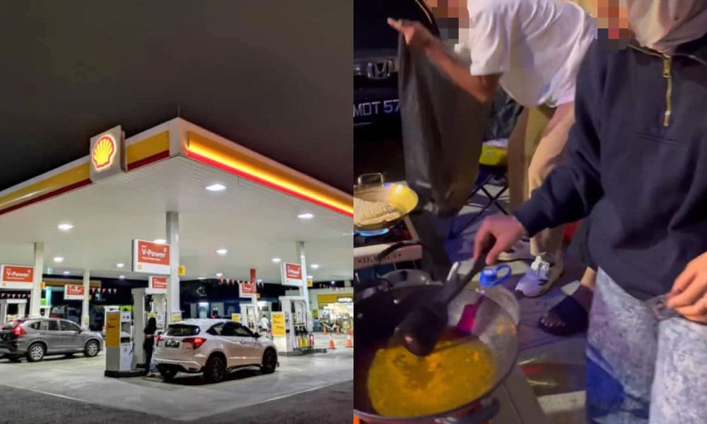 "Jauh dari pam tak pe" - Ini alasan Pak Cik Shell kenapa tidak boleh masak di kawasan stesen minyak