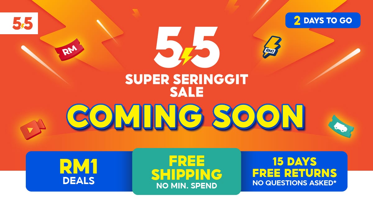 Ketahui langkah mudah check out barang RM1 di Shopee senang je