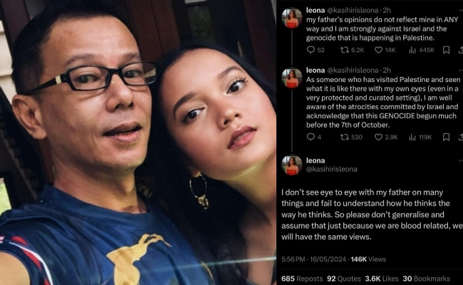 Komen Leona tentang Azhar Sulaiman cetus reaksi netizen, tidak kongsi pandangan sama