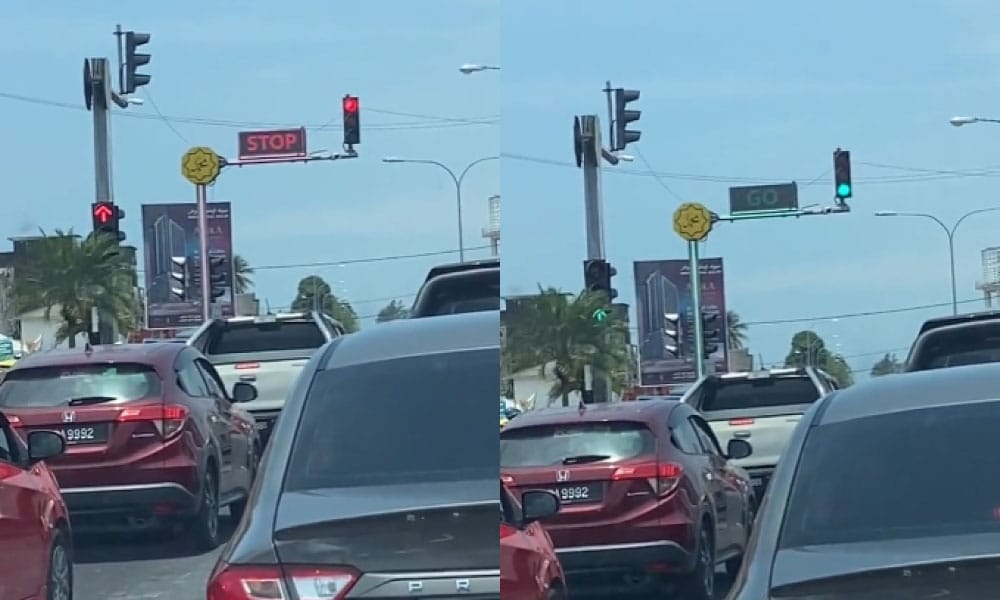 Lampu isyarat unik hanya di Kelantan mungkin yang pertama didunia