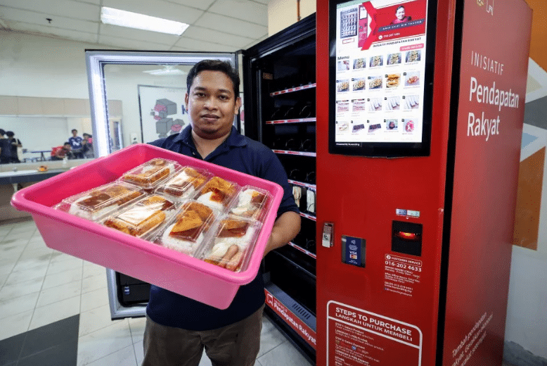 Mesin layan diri bawa 'tuah', suami isteri raih pendapatan lumayan tiap bulan